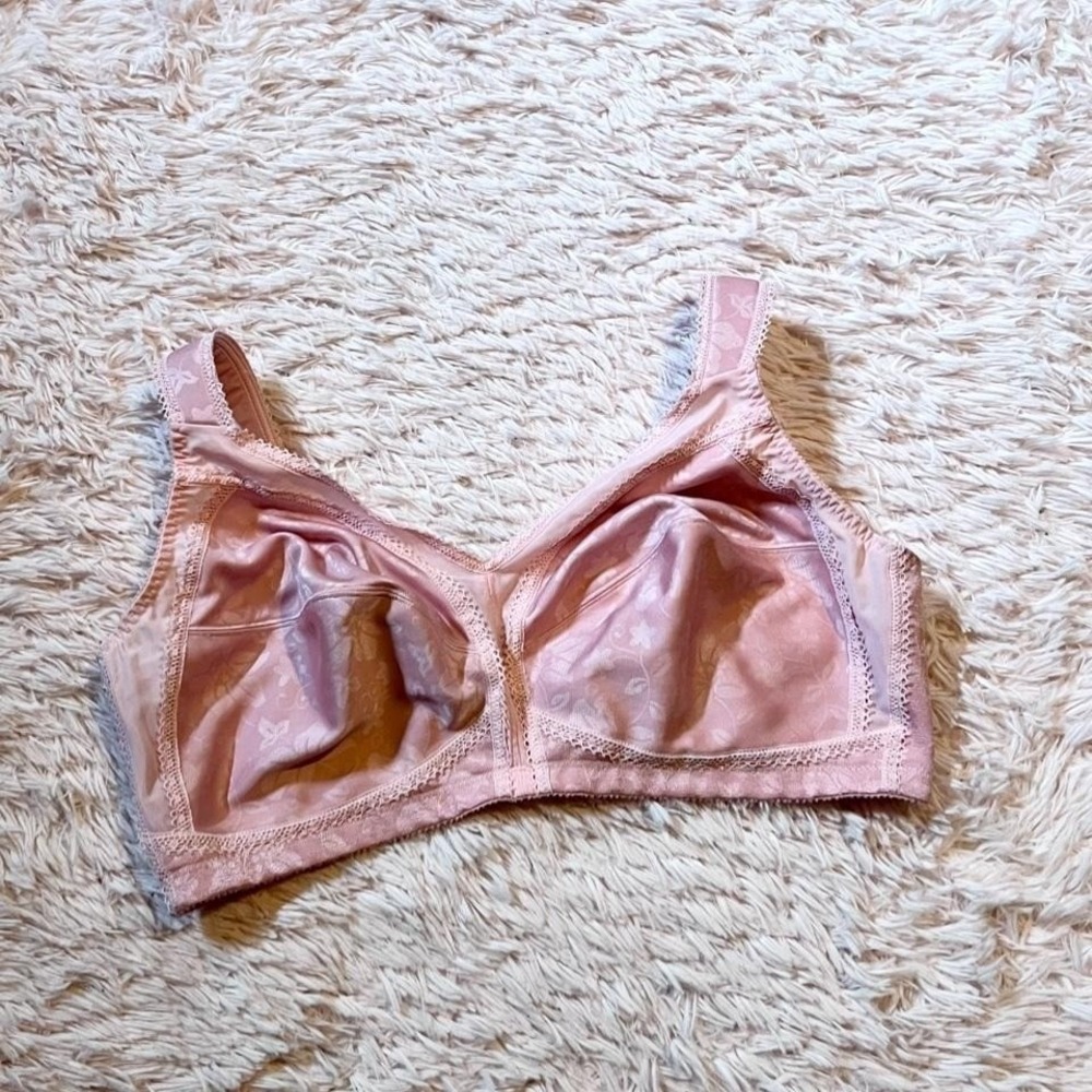 Underscore‎ Unlined Wirefree Full Coverage Bra Womans 40DD Feminine Delicate